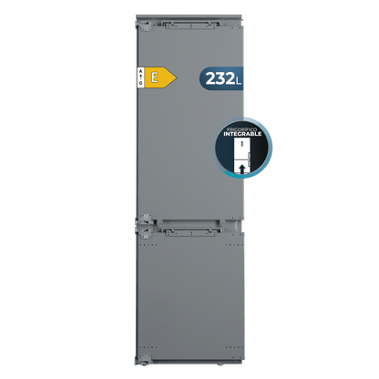 Cecotec Bolero CoolMarket Combi 232 L Frigorífico Metal Cooling Gris