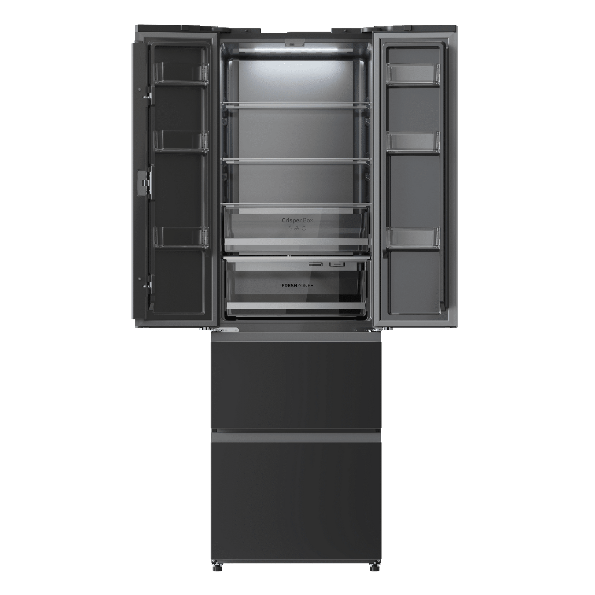Cecotec Bolero CoolMarket F2D 400 Dark E Frigorífico NoFrost