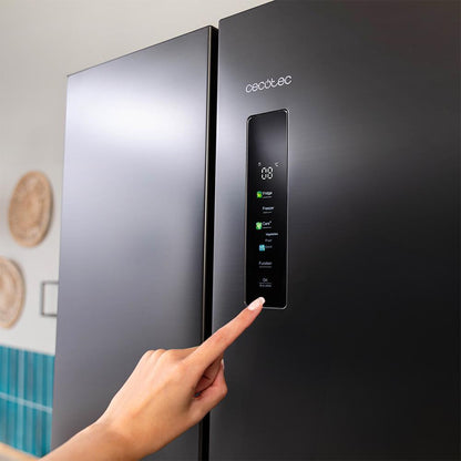 Cecotec Bolero CoolMarket F2D 400 Dark E Frigorífico NoFrost