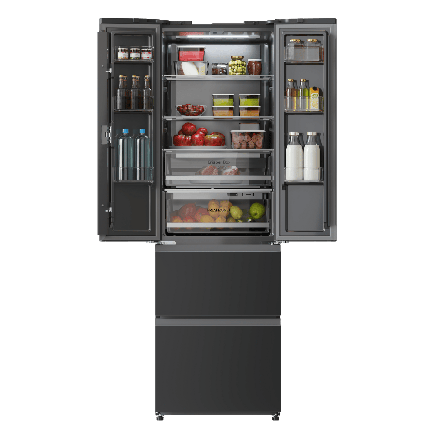 Cecotec Bolero CoolMarket F2D 400 Dark E Frigorífico NoFrost