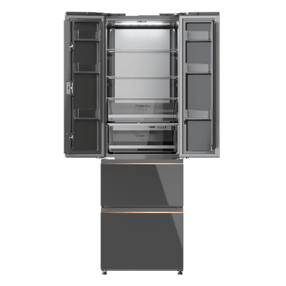 Cecotec Bolero CoolMarket F2D 400 Frigorífico Combi NoFrost Gris 400L