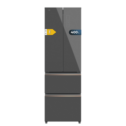 Cecotec Bolero CoolMarket F2D 400 Frigorífico Combi NoFrost Gris 400L