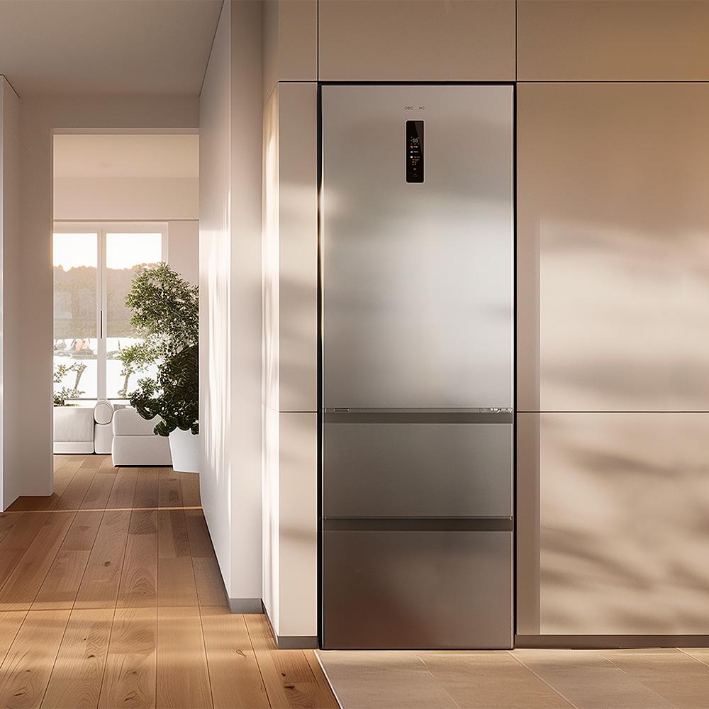 Cecotec Bolero CoolMarket Combi FD 400 Inox Frigorífico