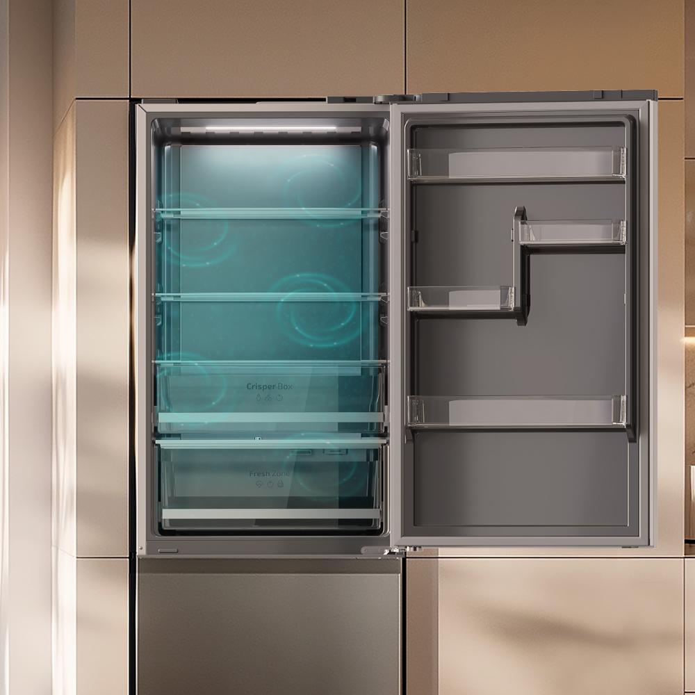 Cecotec Bolero CoolMarket Combi FD 400 Inox Frigorífico