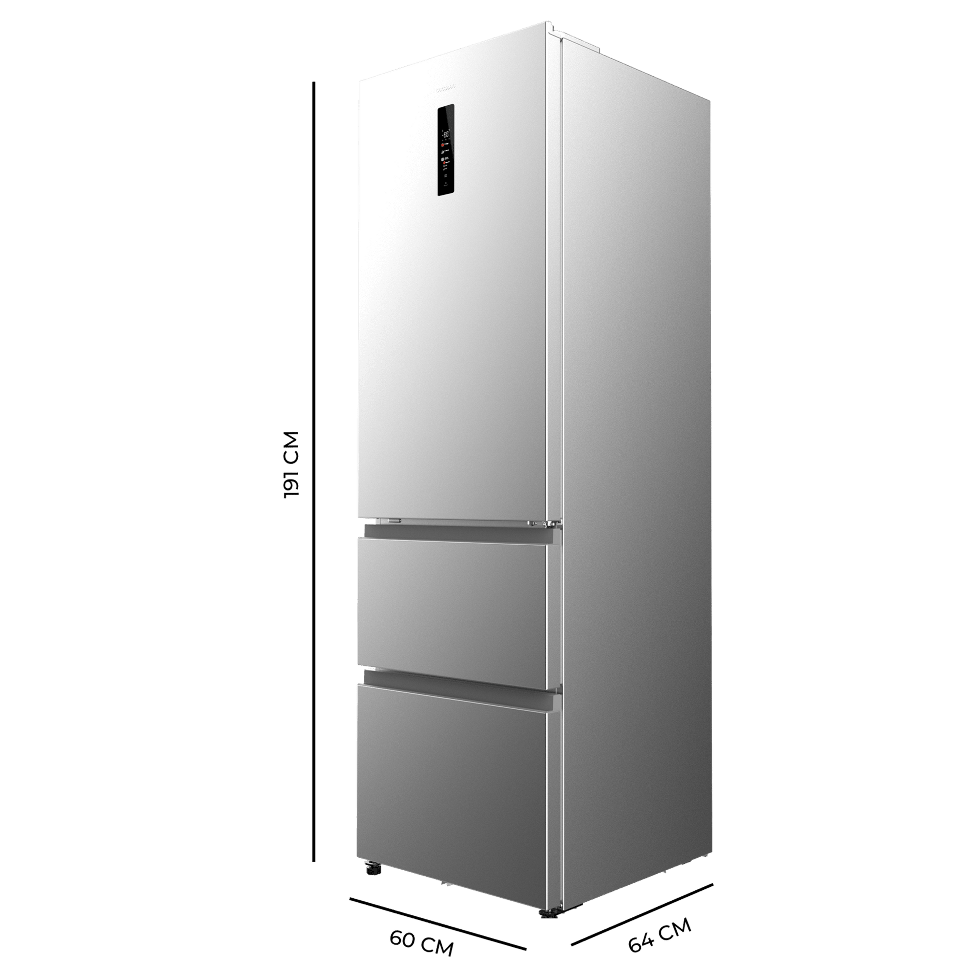 Cecotec Bolero CoolMarket Combi FD 400 Inox Frigorífico