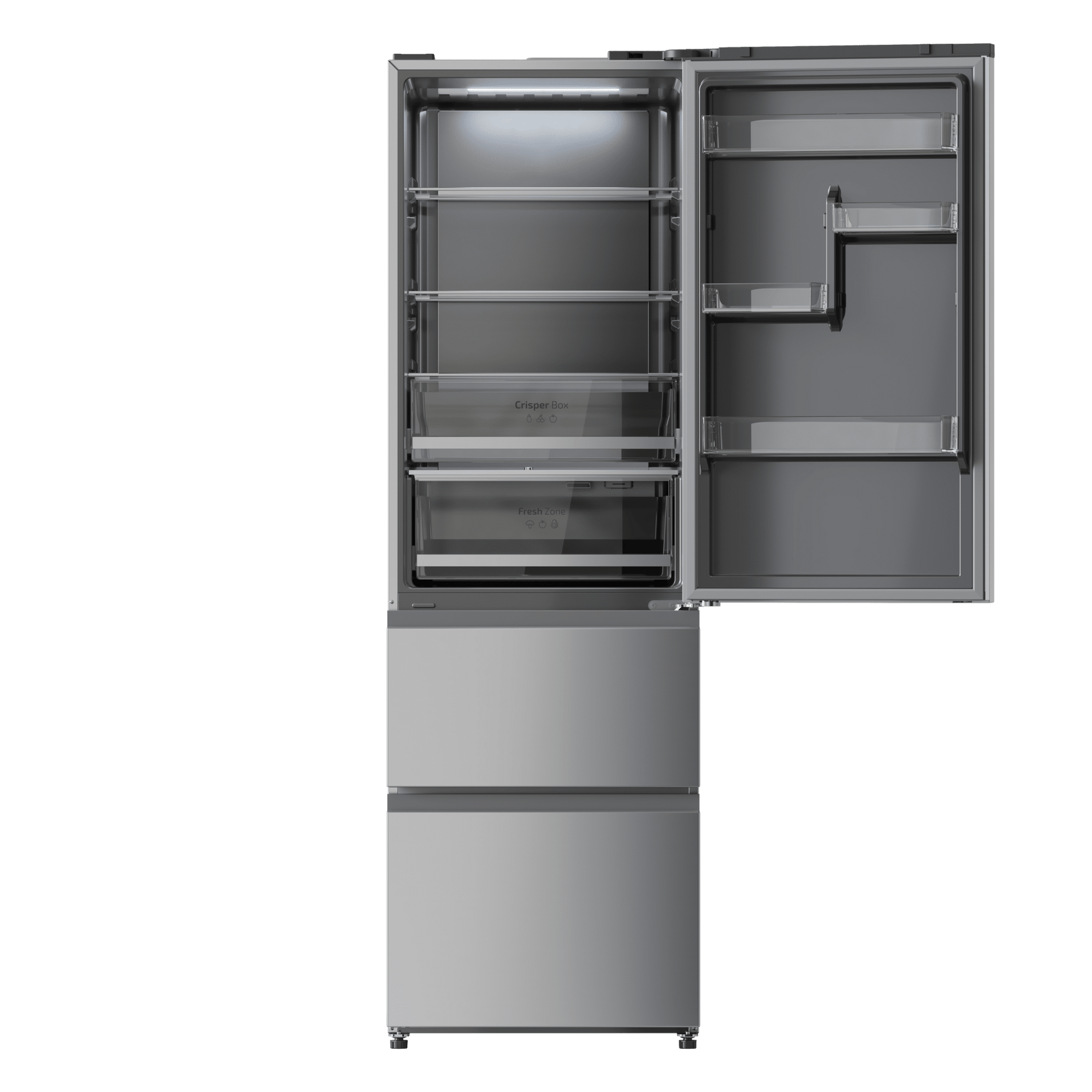 Cecotec Bolero CoolMarket Combi FD 400 Inox Frigorífico