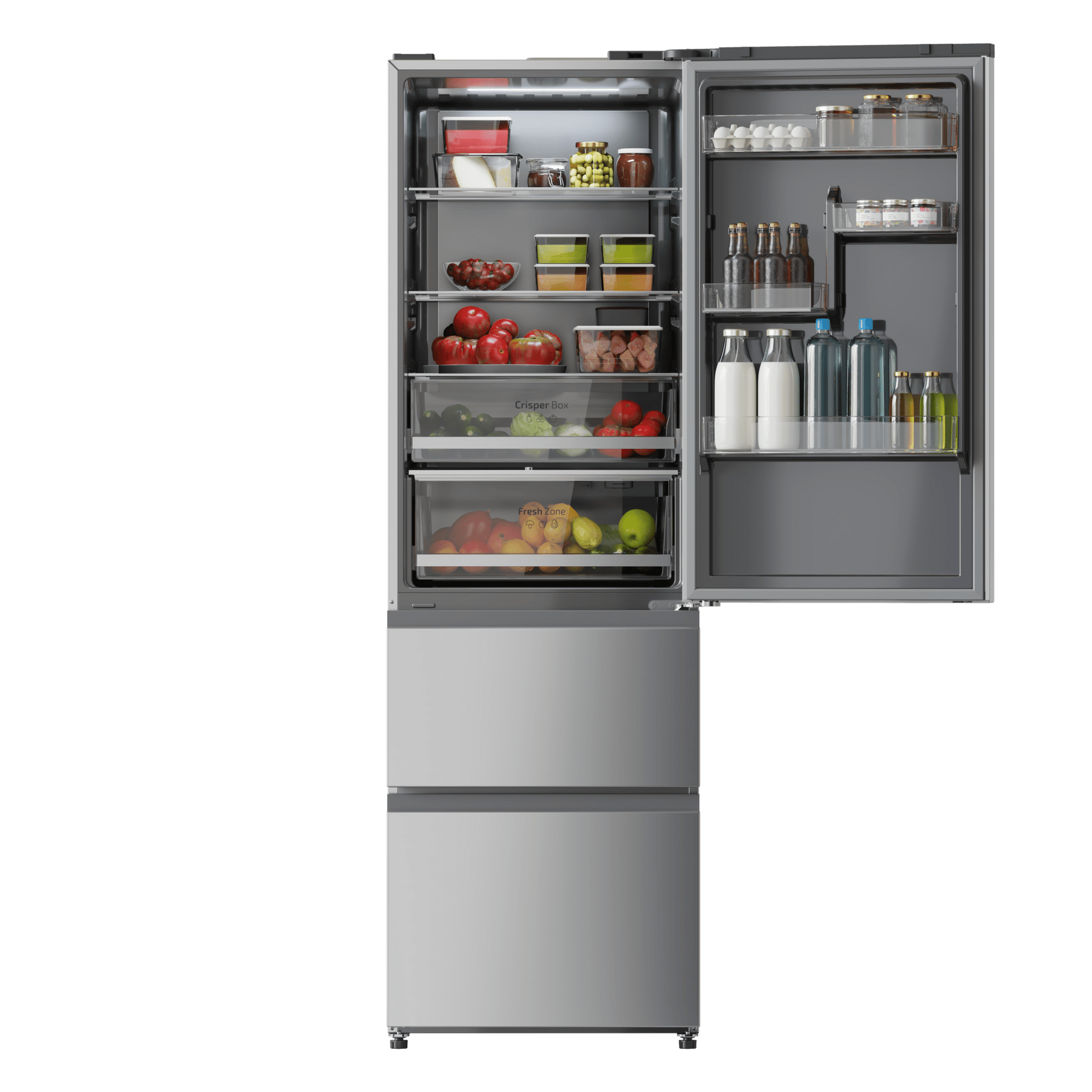 Cecotec Bolero CoolMarket Combi FD 400 Inox Frigorífico