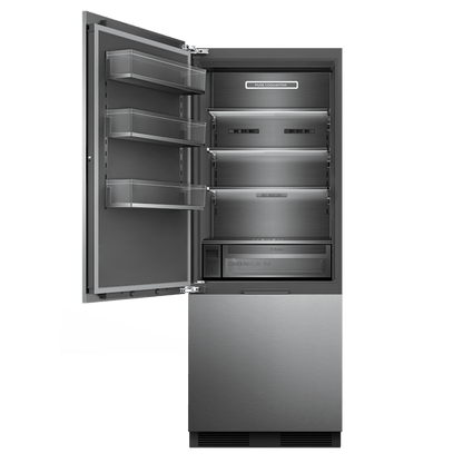 Cecotec Bolero CoolSilver 427L Frigorífico Combi Acabado Elite Grey