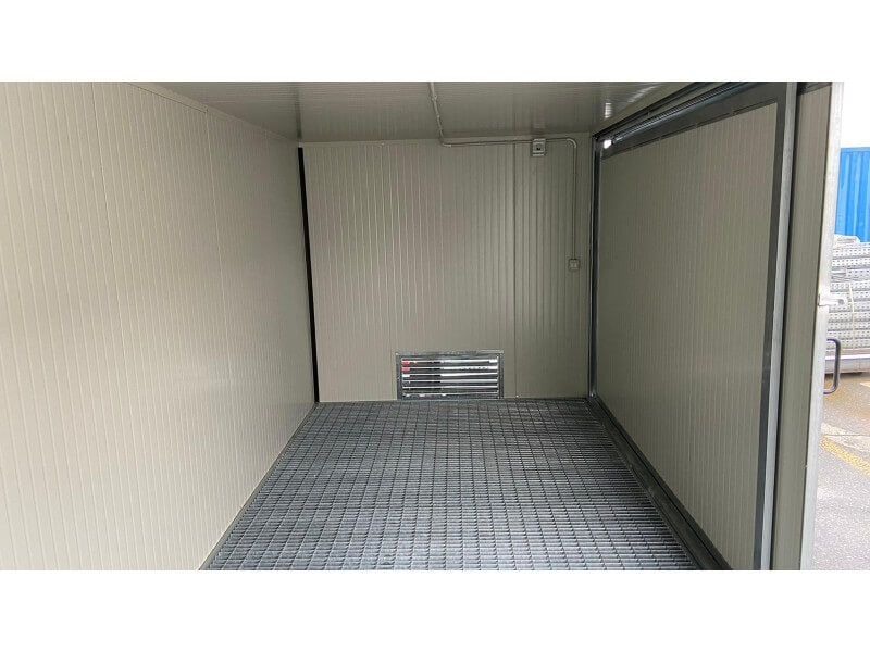 Vorgefertigte Box Sammelbehälter 600 x 230 x 240 mm Seitentüren