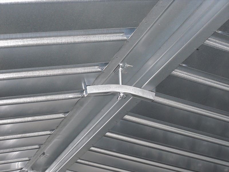Leichte Zinkblech Garage 6 Meter für Auto undMotorrad