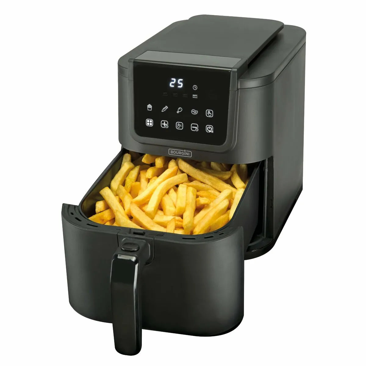 Friteuse à Air Bourgini 184170 Noir 1500 W 5 L