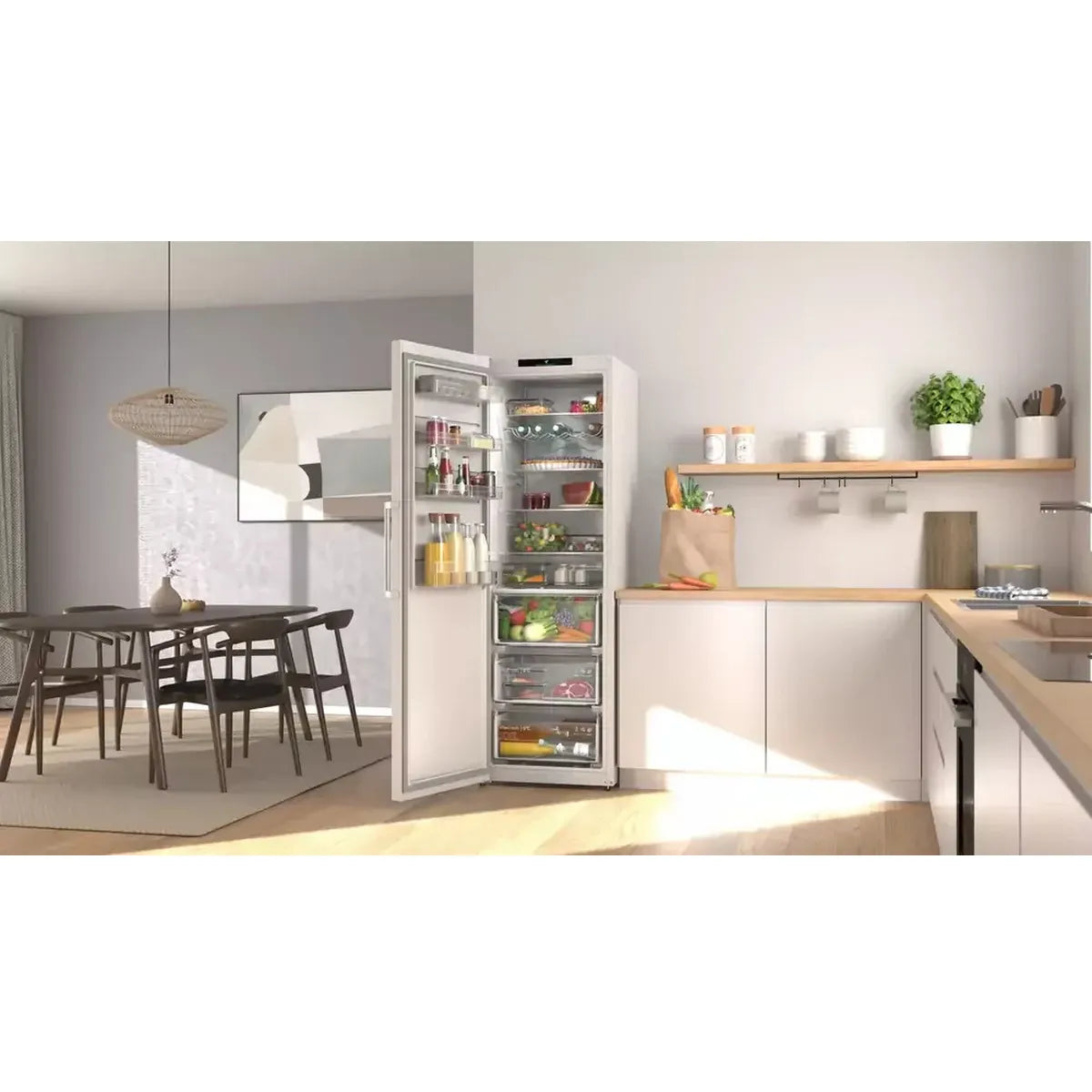 Bosch Nevera 1 Puerta 60cm 402L Serie 4 KSN36VWDG