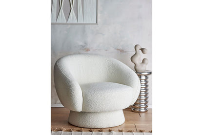 Luxusbetten24 Lounge Sleeper Sessel Creme/Weiß