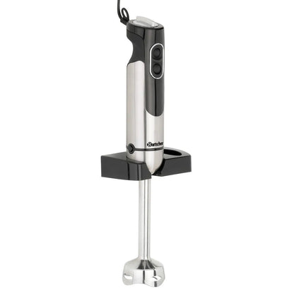 Bartscher Pro Batidora de Inmersión 5 Velocidades Acero Inoxidable Blanco