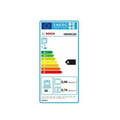 Bosch HKR39C220 Cocina Vitrocerámica 66L 4 Fuegos Blanco