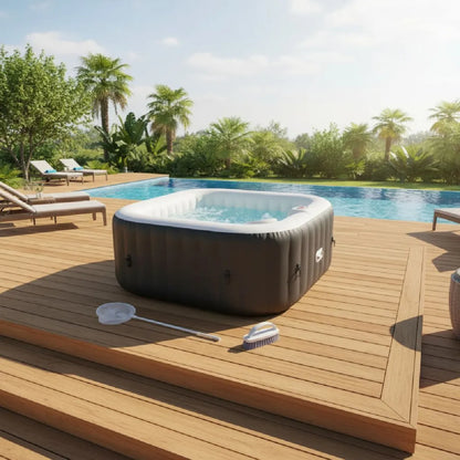 Spa Gonflable Sun Spa Carré 6 Places MKR00015468878
