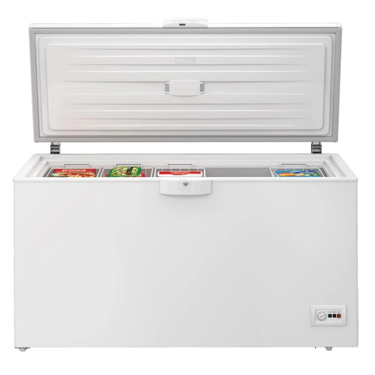 Beko HSM35050 Congelador Caja MinFrost 350 L Blanco