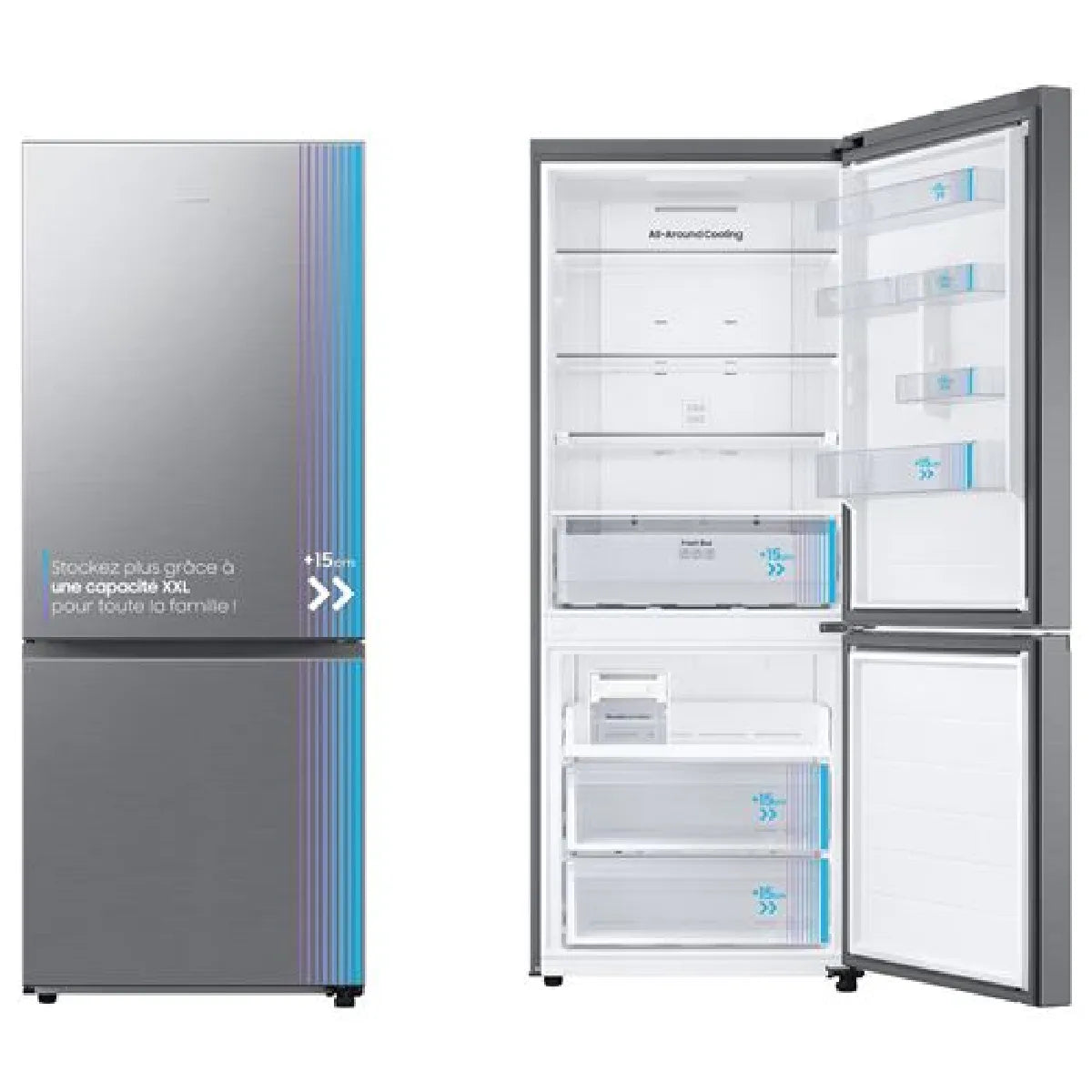 Samsung RB50DG601ES9 Refrigerador Inox