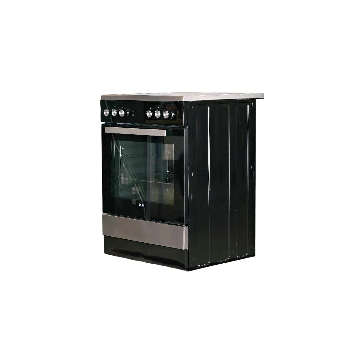 Beko FSE67301XCS Cocina Vitrocerámica 60 cm 4 Quemadores Horno 72 L Inox