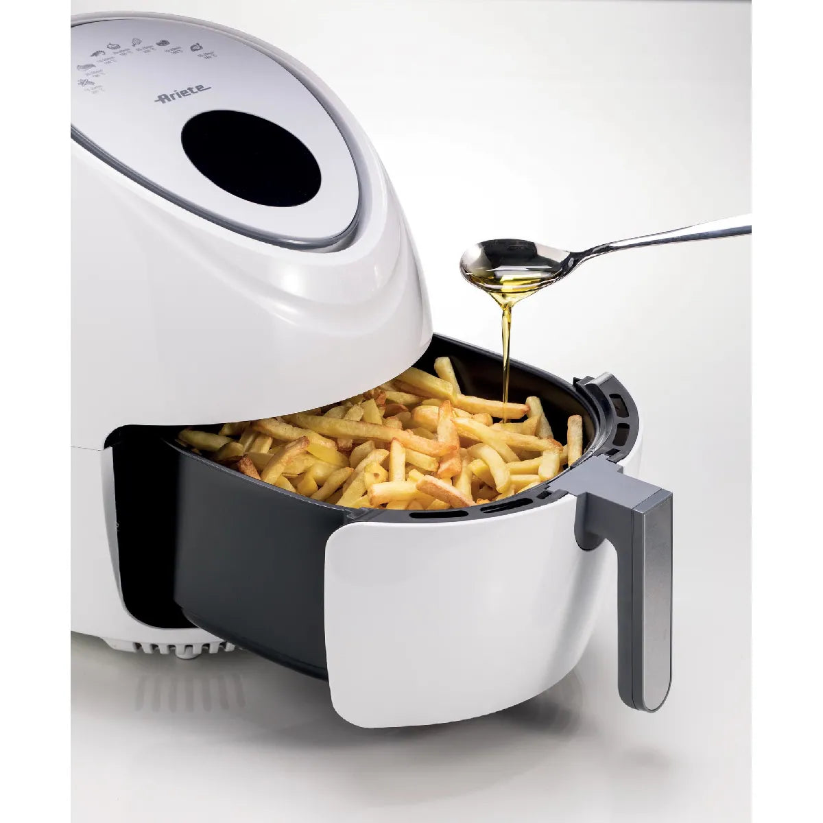 Ariete 4618/03 Freidora de Aire Blanco Acero Inoxidable