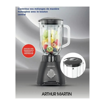 Arthur Martin AMPB40 Blender de Vidrio 1.5L 400W