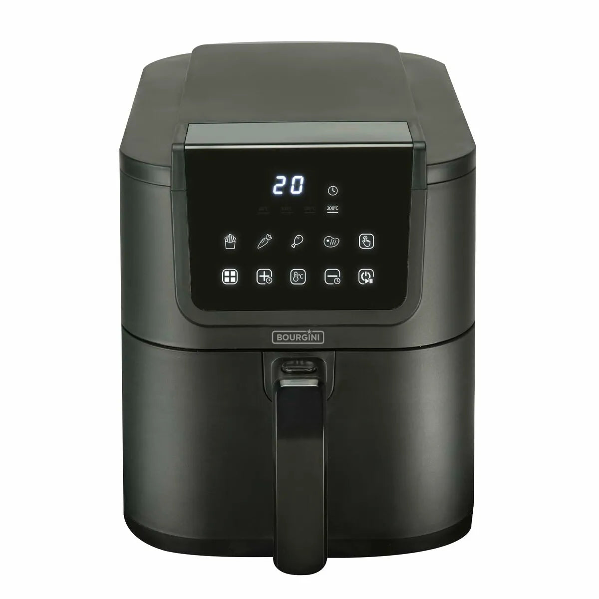 Friteuse à Air Bourgini 184170 Noir 1500 W 5 L