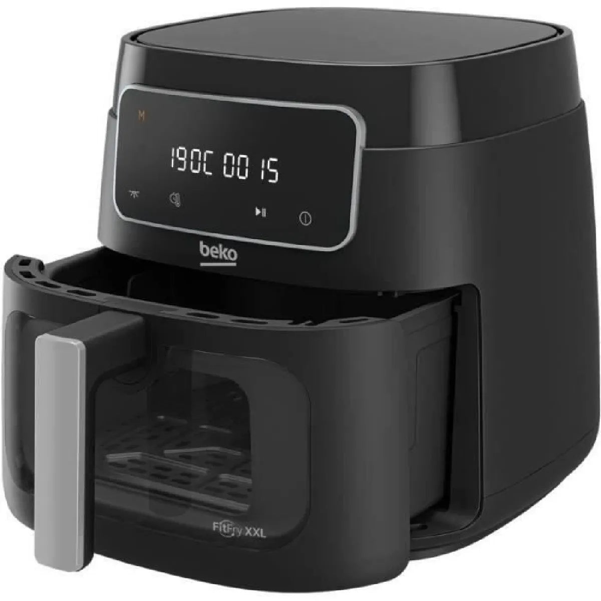 Beko FRL3374B Freidora de Aire 1900W 8 Programas Negro