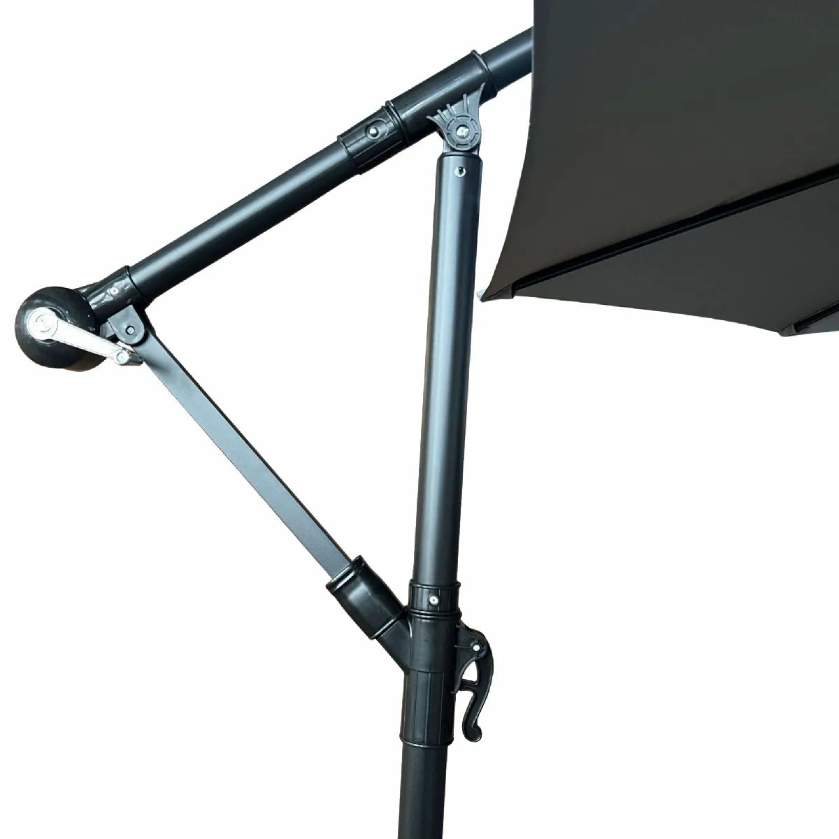 Akord Parasol de Jardín Octogonal Gris