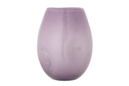 Luxusbetten24 Vireya Vase aus Glas, Violett