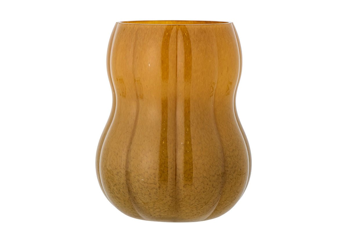 Luxusbetten24 Brunella Vase Braunes Glas Braun Dekorativ Wohnzimmer