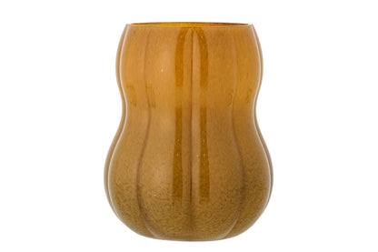 Luxusbetten24 Brunella Vase Braunes Glas Braun Dekorativ Wohnzimmer