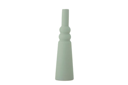 Luxusbetten24 Vase Lori Keramikvase aus Steingut Grün Elegant