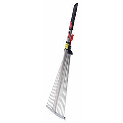 Mermier 985070 Rastrillo de Césped 25 Dientes 640 mm Mango 110 cm