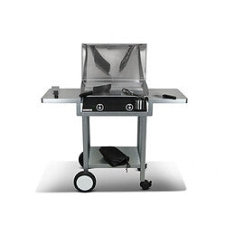 Aeno Plancha Eléctrica Exterior 2000W Termostato Ajustable