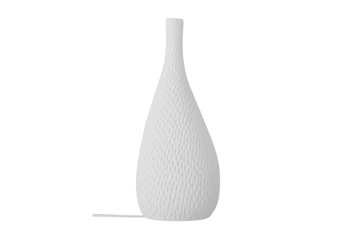 Tischlampe Lavali- Keramik in Weiß