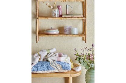 Vase Yara Pink Aus Steingut Handgefertigt Elegant Dekor