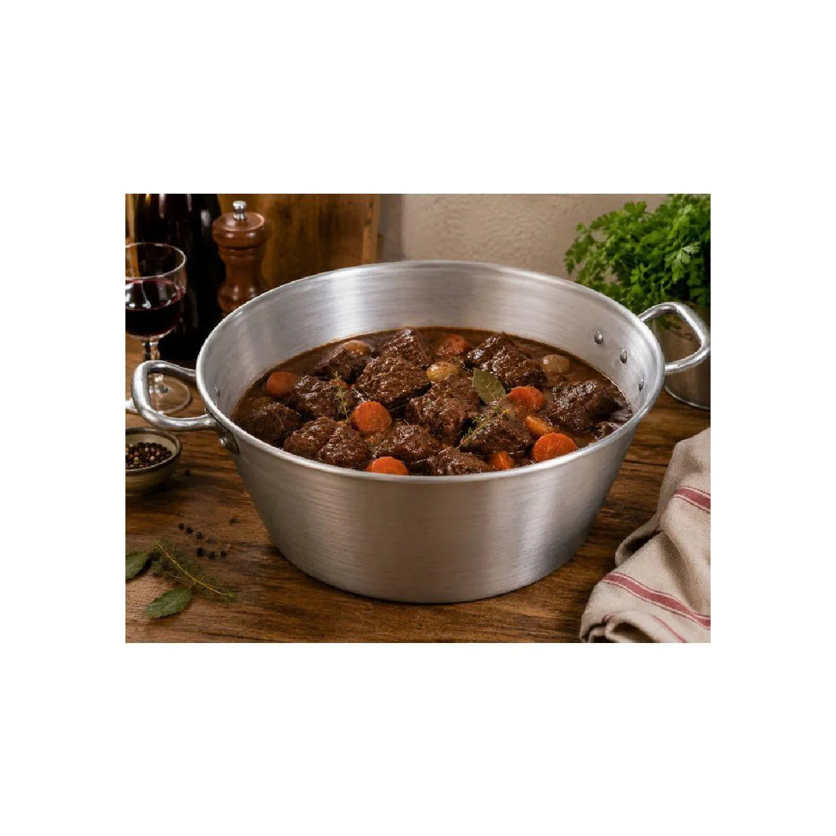 Bassine Confiture Aluminium 45cm Le Pratique Argent MKR00022078701