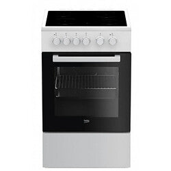 Beko FSS57000GW Cocina Vitrocerámica SteamShine 4 Focos Blanco 50 cm