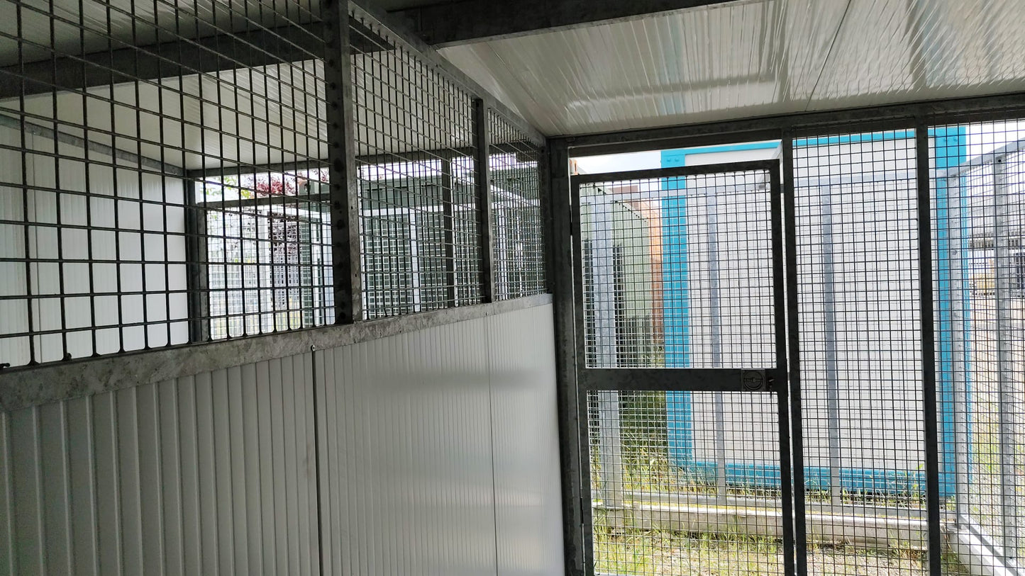 Prefabriziertes Hunde‑ und Katzenhaus Modular Sicheres Komfortabler Maßgeschneidert Aufbau