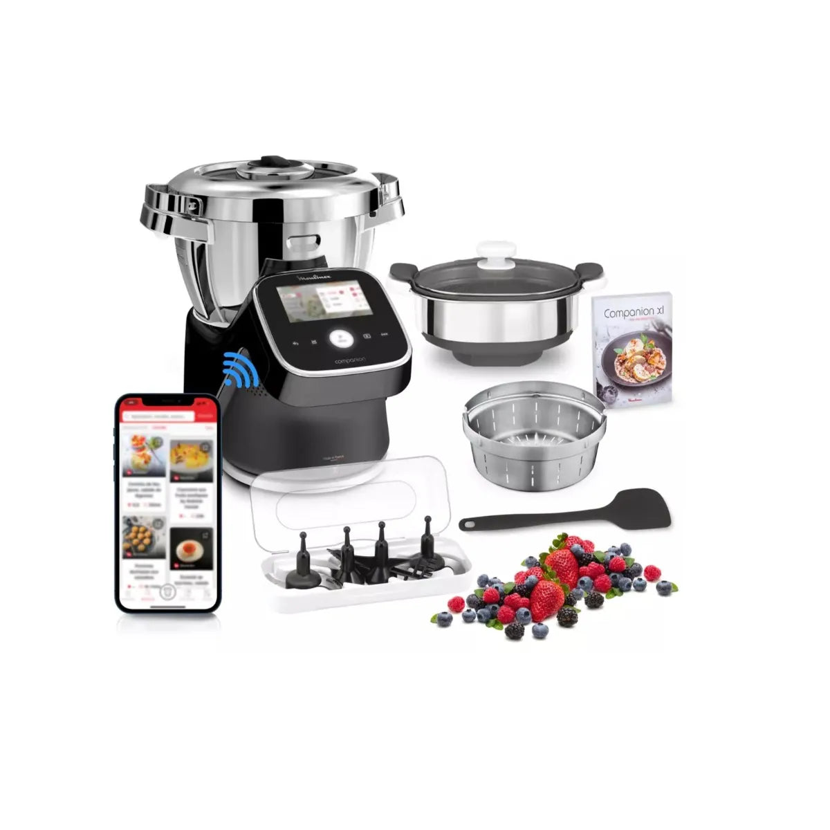Robot Cuiseur Moulinex Noir HF93F810