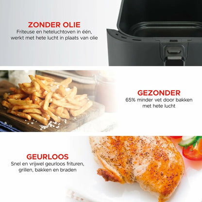 Friteuse à Air Bourgini 184170 Noir 1500 W 5 L