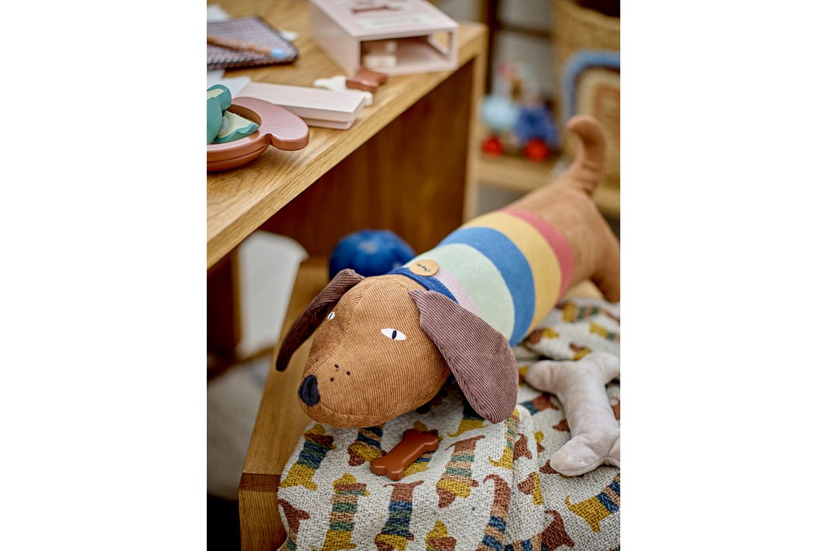 Luxusbetten24 Louie Überwurfdecke, Bunt, 160×130 cm, aus Recycelter Baumwolle