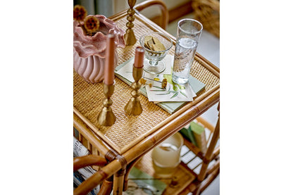 Luxusbetten24 Rosélia Vase – Roséfarbenes Steingut für Wohnzimmer Dekorativ