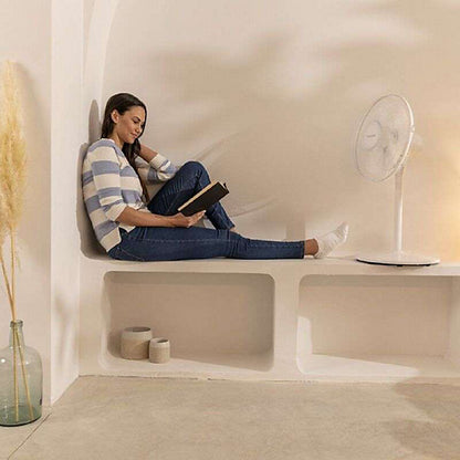 Cecotec Ventilador Columna Oscilante 40W 3 Velocidades Blanco