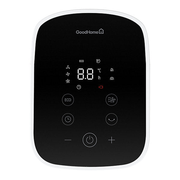 GoodHome NTH22-23AR Calefactor Reversible 2200W Negro y Blanco