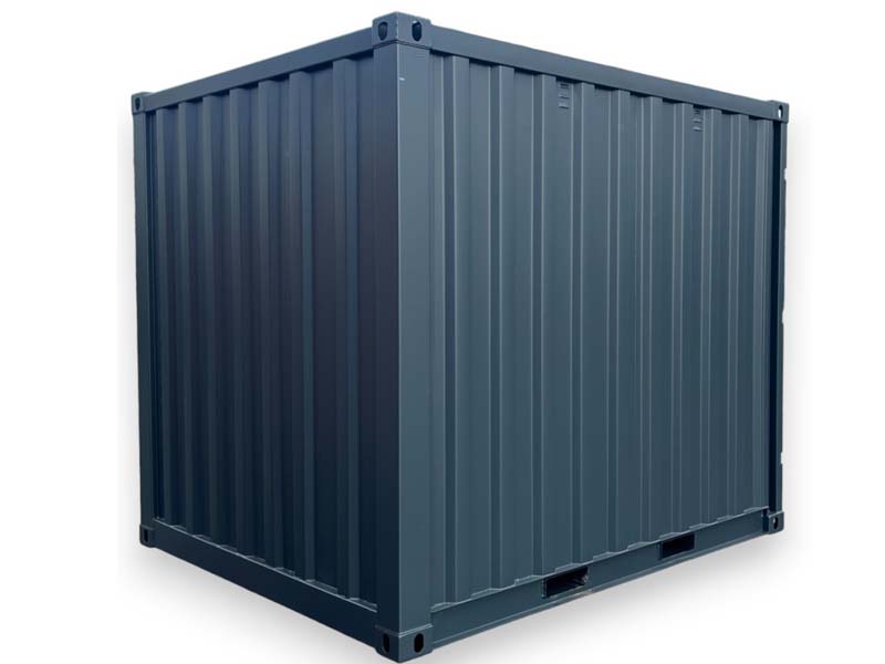 Container 10 Fuß Neu RAL 7016 Standard Lagerung