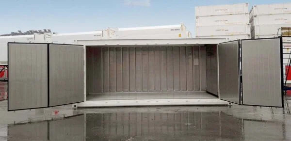 20 Fuß Kühlcontainer Open Side 6 m – Tragbare Kühlzelle -40 °C bis +30 °C, Gebraucht