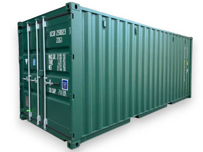 20‑ft ISO Box Dry Maritimer Container RAL 5013 – Standardgröße
