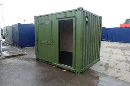 Container Bureau 10 Pieds Aménagé Structure Acier Corten