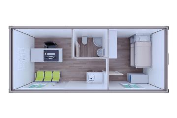 Karmod 21 m² Eco‑Friendly Container Home